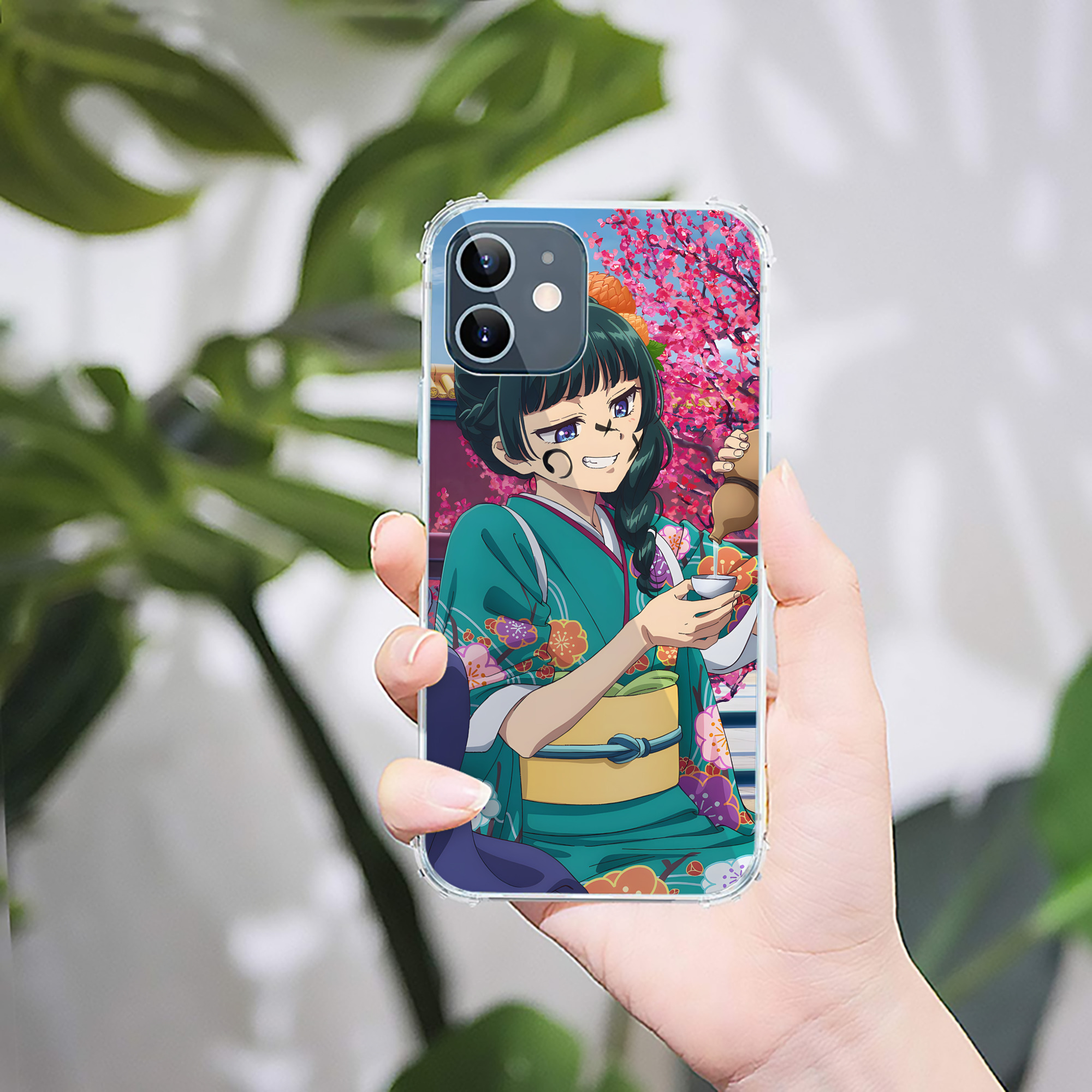 （画像用） 薬屋のひとりごと The Apothecary Diaries 【iPhone 12シリーズ対応】透明スマホケース（クリアソフトケース）